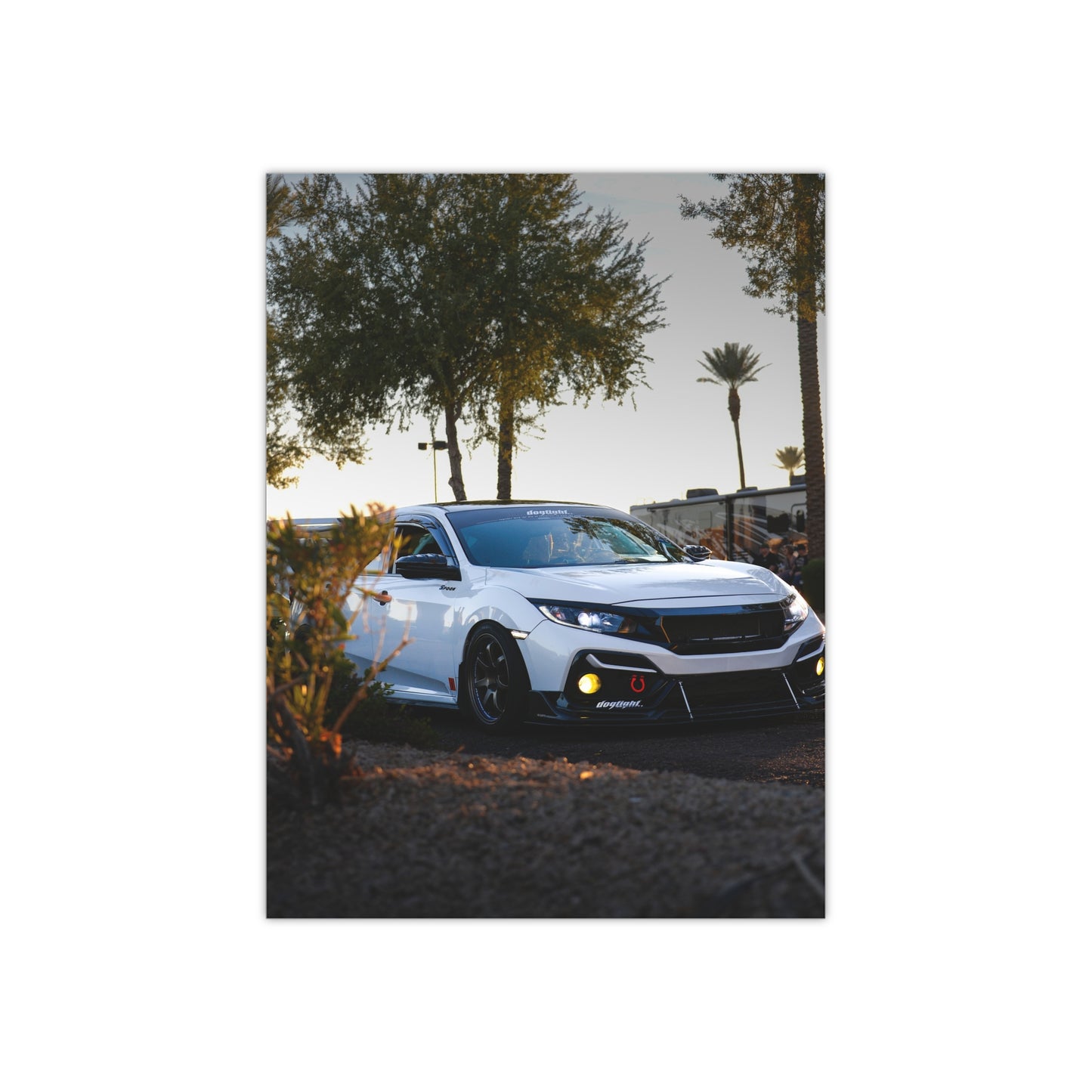 Honda Civic Custom Poster