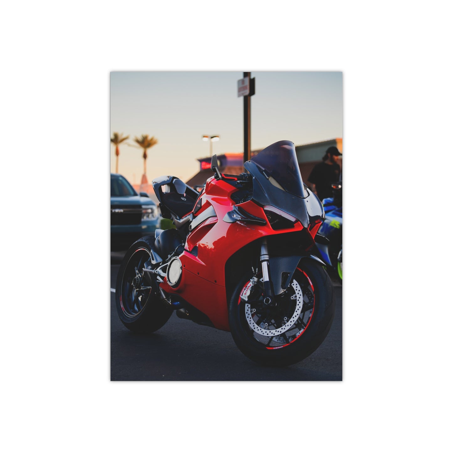 Ducati V4R Custom Poster