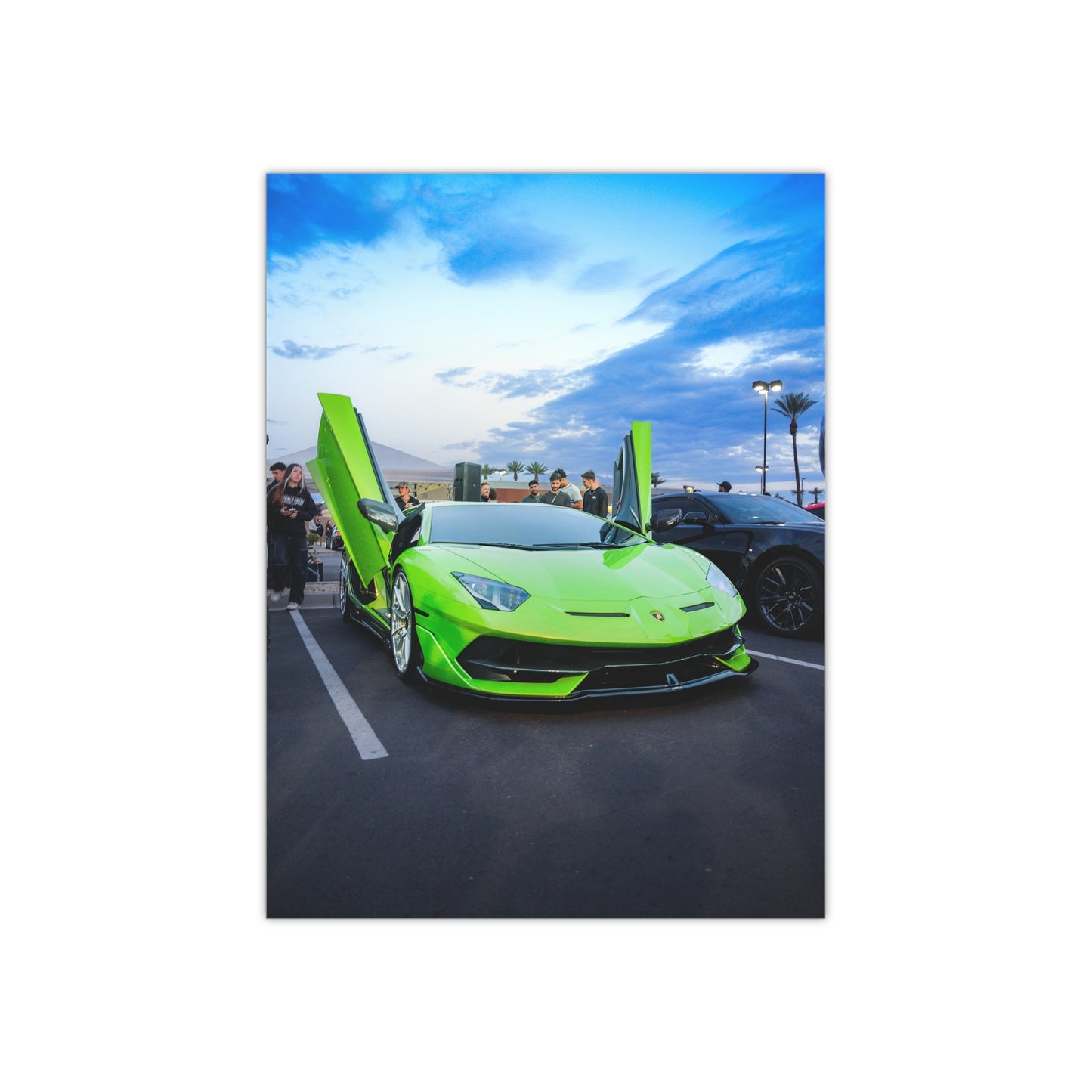 Lamborghini SVJ Custom Poster